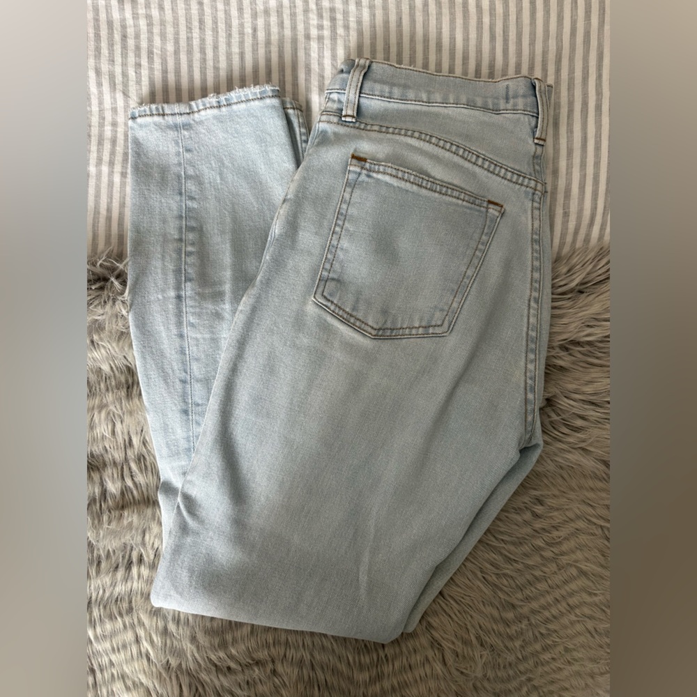 Abercrombie & Fitch the skinny high rise - light wash 26L